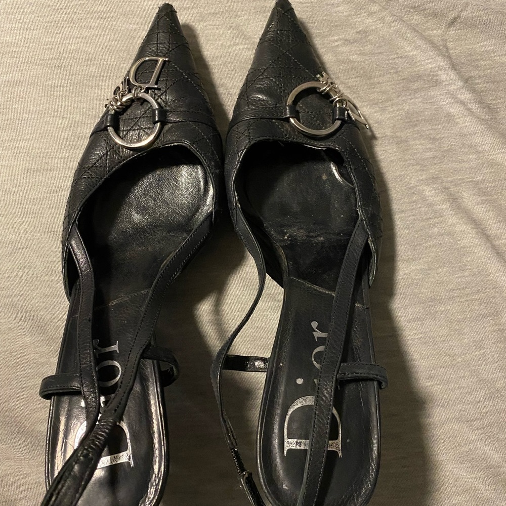 Christian Dior sling backs